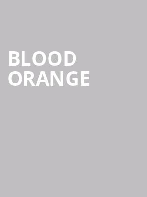 Blood Orange at O2 Shepherds Bush Empire